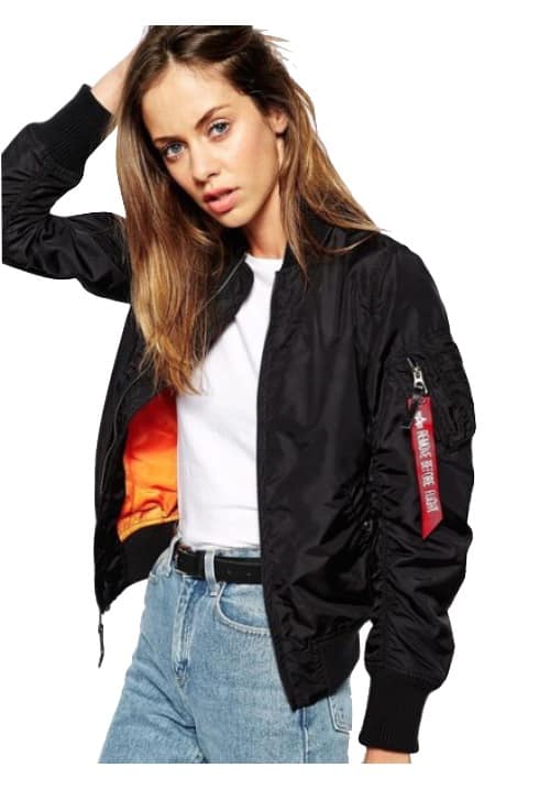 Voorrecht klasse Optimaal Alpha Industries MA-1 TT Women Black - Bomber Jackets