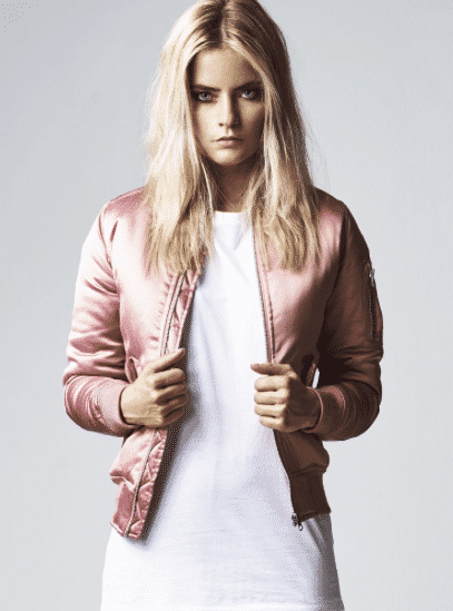 Urban Classics Ladies Satin Rose - Bomber Jackets