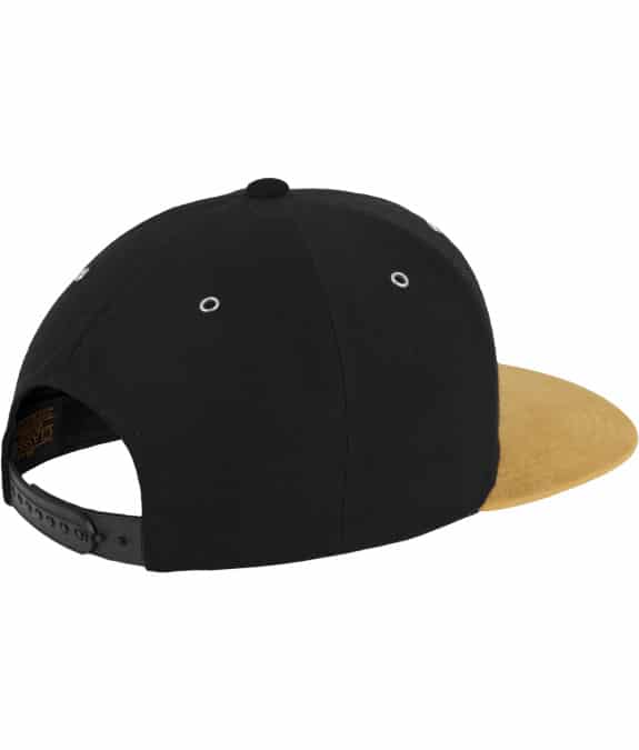 Boots Suede Snapback black-beige3