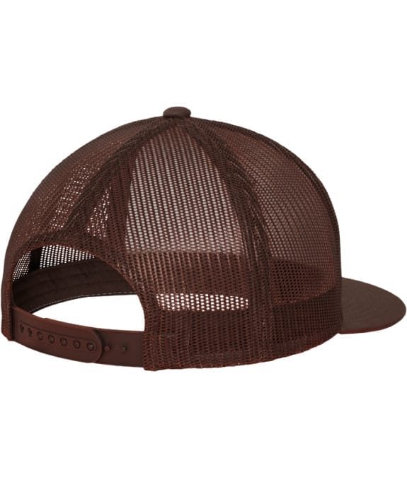 Classic Trucker brown-white-brown 2