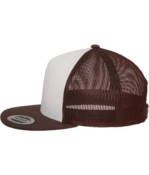 Classic Trucker brown-white-brown 3