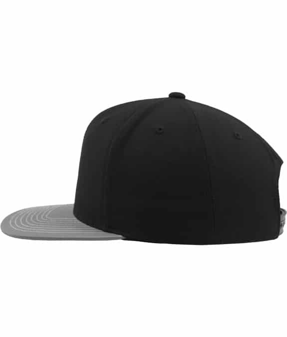 Reflective Visor Snapback black-grey3