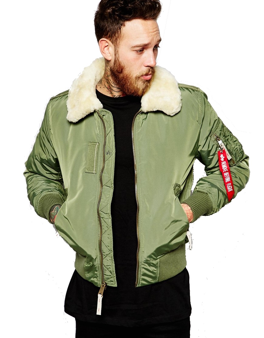 Flash afwijzing Vrijgekomen Alpha Industries Injector Sage Green - Bomber Jackets